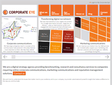 Tablet Screenshot of corporate-eye.com