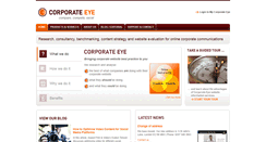 Desktop Screenshot of development.corporate-eye.com